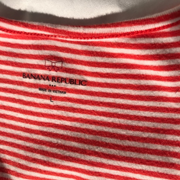 Blue navy capris and shirt striped white and red - Picture 5 of 8